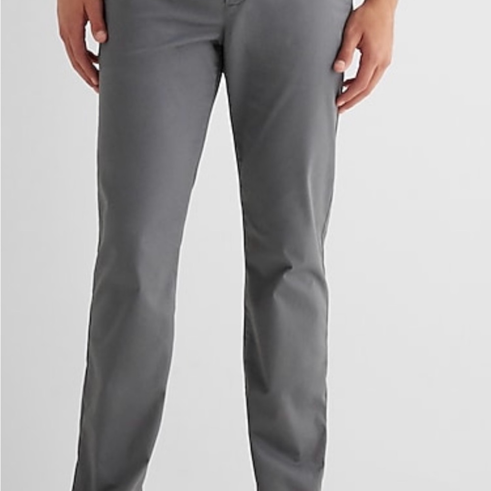 Express Gray Chinos for Men